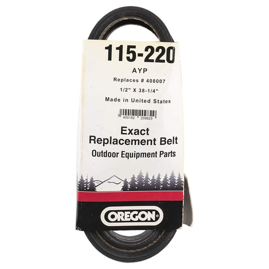 Oregon Belt 115-220 Replaces AYP 408007, 532408007