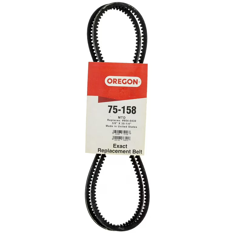 Oregon Auger Belt 75-158 OEM 954-0430