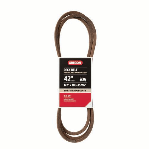 Oregon Belt 75-919 Replaces John Deere GX20072, GY20570, UC32283