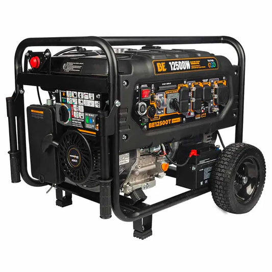 BE12500T - GENERATOR, 12500W, 458CC, TRI-FUEL