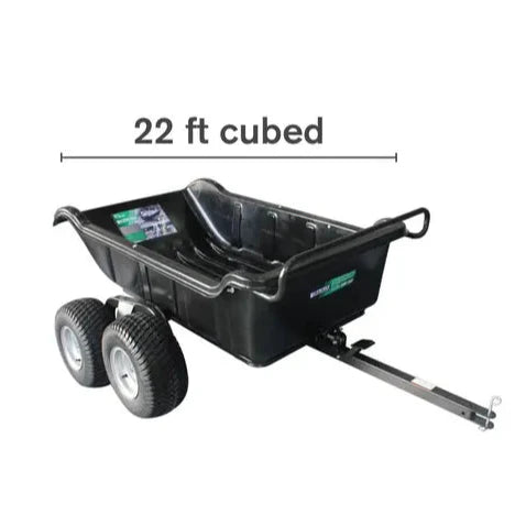 TCP15004W - POLY DUMP CART- 1500 LBS (4 WHEELS)
