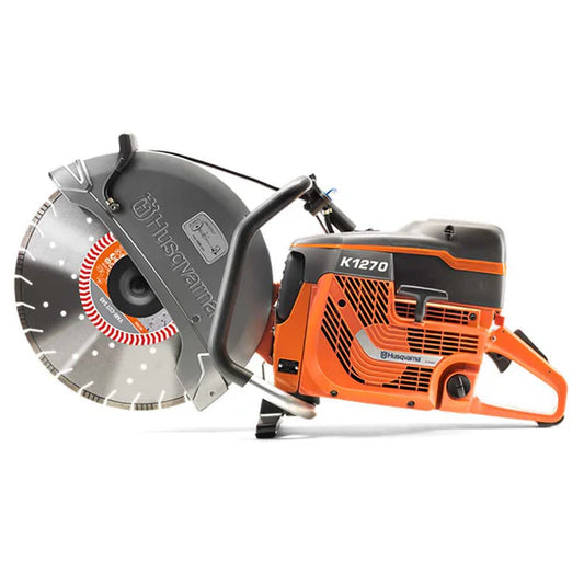 K1270-16 - POWER CUTTER 118CC HUSQVARNA #K1270-16 (BLADE NOT INCLUDED)(NO LONGER AVAILABLE)