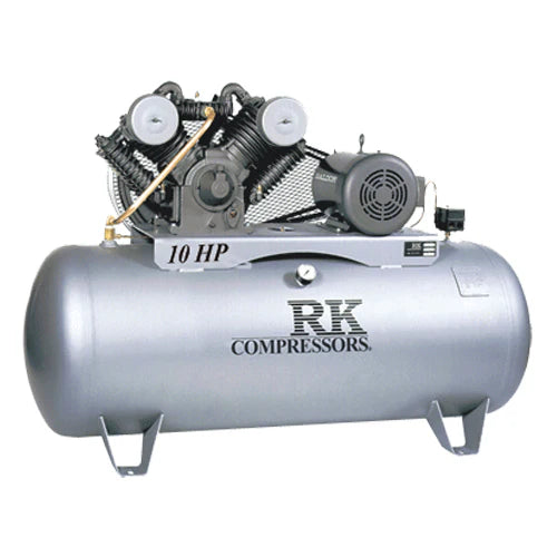 DF-1080H-575 - RK COMPRESSOR 10HP 80 GALLONS HORIZONTAL 575 VOLT 3 PHASE