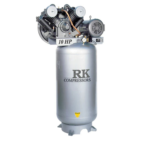 DF-1080V-460 - RK COMPRESSOR 10HP 80 GALLONS VERTICAL 460 VOLT 3 PHASES