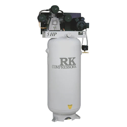 AC-560V-230 - RK COMPRESSOR 5HP 60 GAL VERTICAL 230 VOLT 1 PHASE