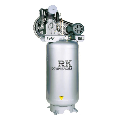 IC-580V-230 - RK COMPRESSOR 5HP 80 GALLLON VERTICAL 230 VOLT 1 PHASE
