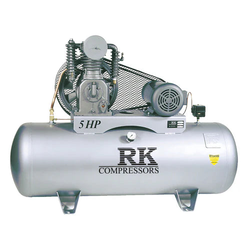 IC-580H-575 - RK COMPRESSOR 5HP 80 GALLON HORIZONTAL 575 VOLT 3 PHASE