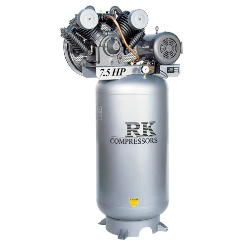 DF-7580V-460 - RK COMPRESSOR 7.5HP 80 GALLONS VERTICAL 460 VOLT 3 PHASES